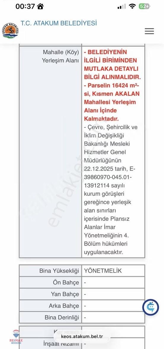 Remax Yasin'den Akalanda Satılık Tarla - Görsel 10