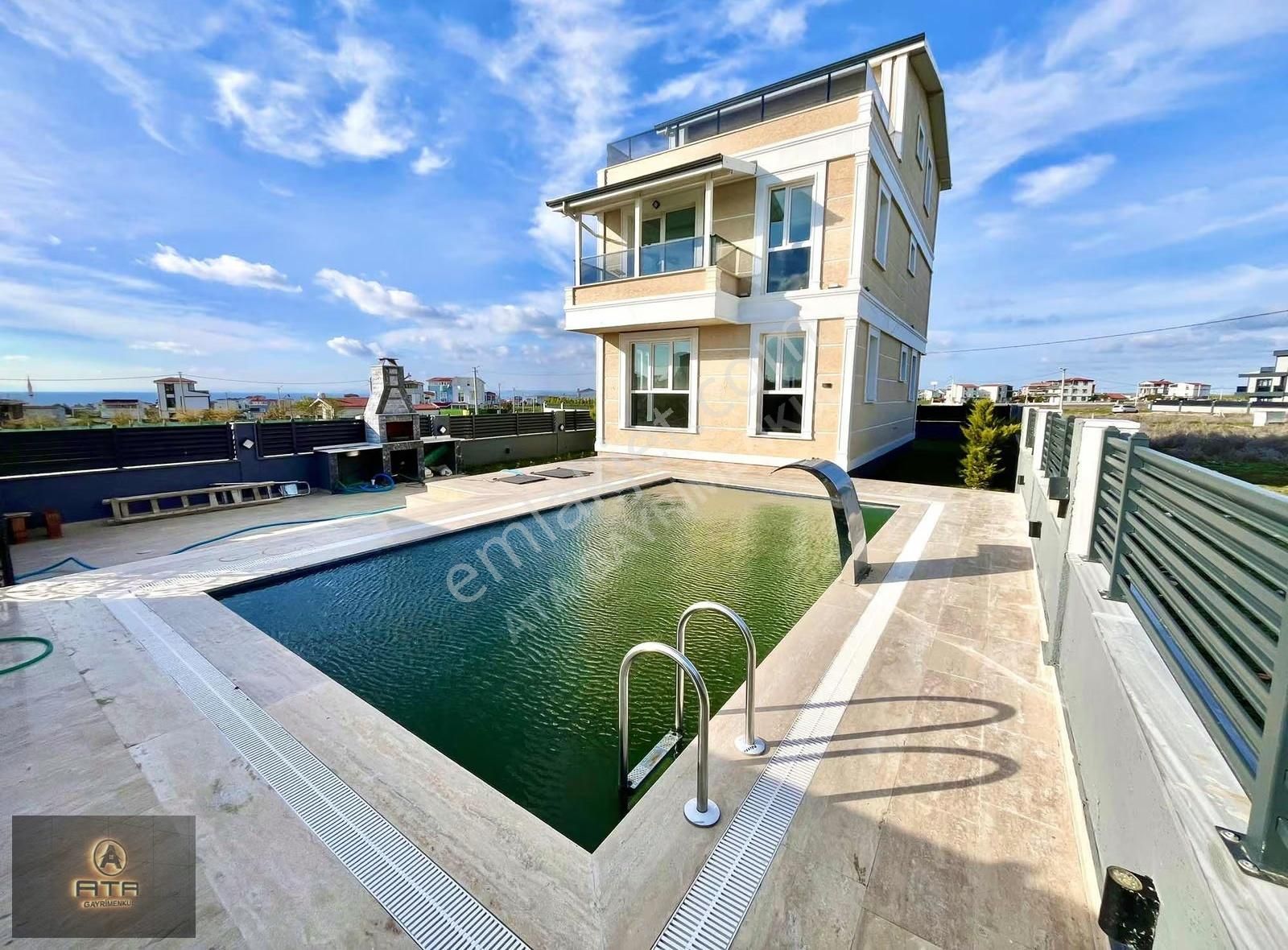 ^havuzlu & Lüx Dizayn & Tam Müstakil İskanlı 6+1 Emsalsiz Villa^ - Görsel 26