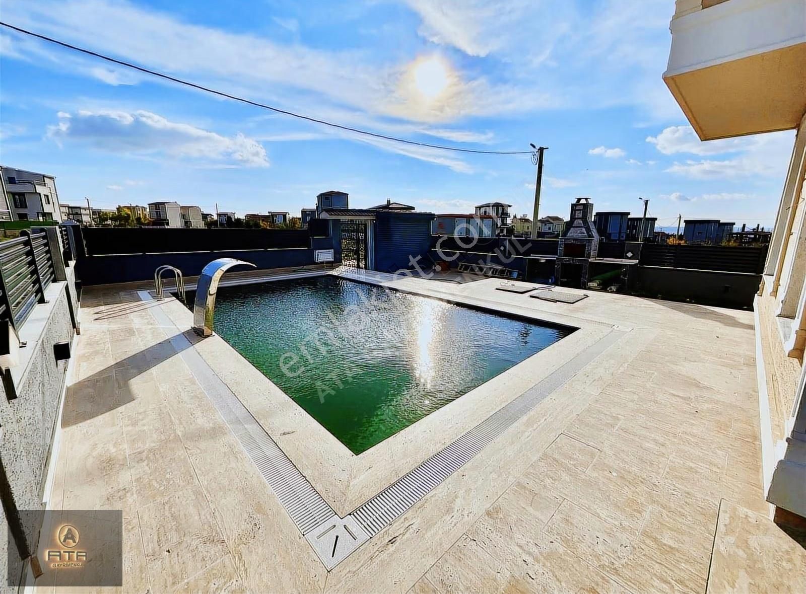 ^havuzlu & Lüx Dizayn & Tam Müstakil İskanlı 6+1 Emsalsiz Villa^ - Görsel 34