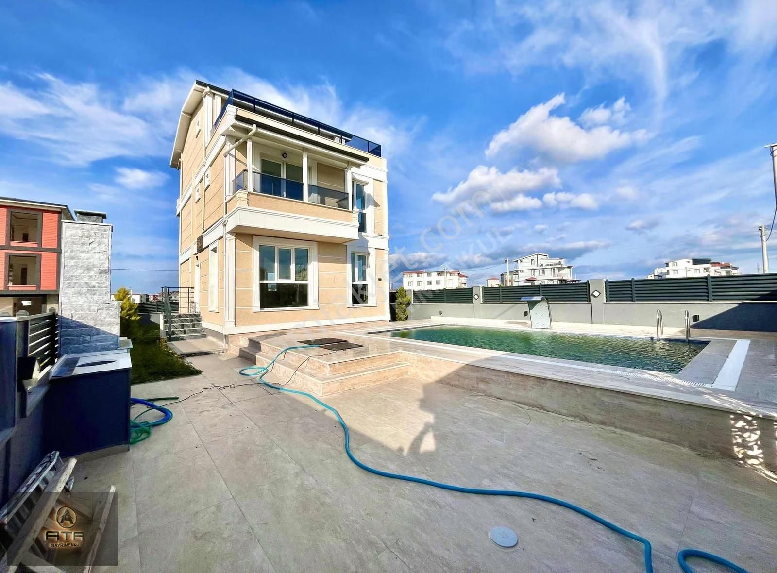 ^havuzlu & Lüx Dizayn & Tam Müstakil İskanlı 6+1 Emsalsiz Villa^ - Görsel 28