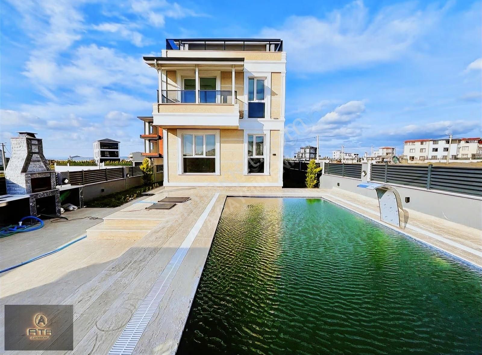 ^havuzlu & Lüx Dizayn & Tam Müstakil İskanlı 6+1 Emsalsiz Villa^ - Görsel 6