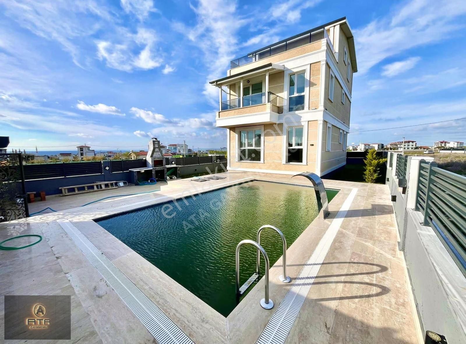 ^havuzlu & Lüx Dizayn & Tam Müstakil İskanlı 6+1 Emsalsiz Villa^ - Görsel 15