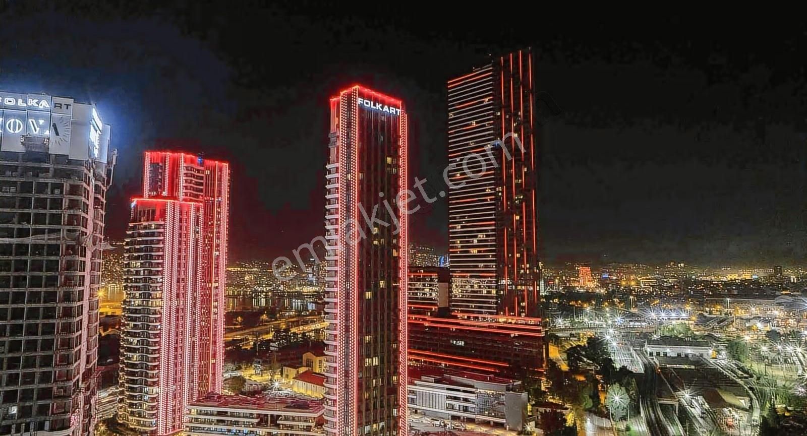 Folkart Vega 35.kat Deniz Manzaralı 1+1 Eşyalı Kiralık Daire - Görsel 4