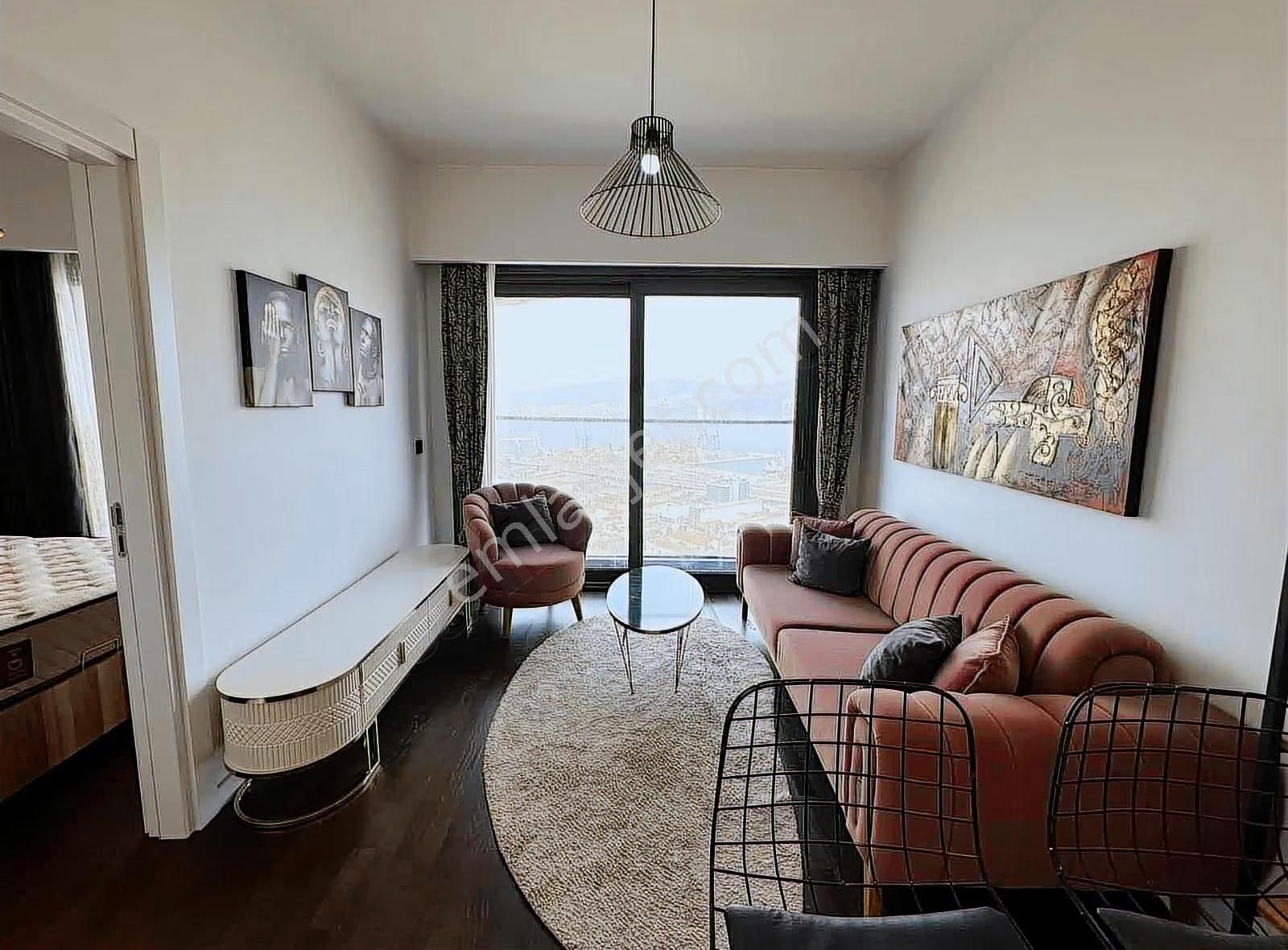 Folkart Vega 35.kat Deniz Manzaralı 1+1 Eşyalı Kiralık Daire - Görsel 11