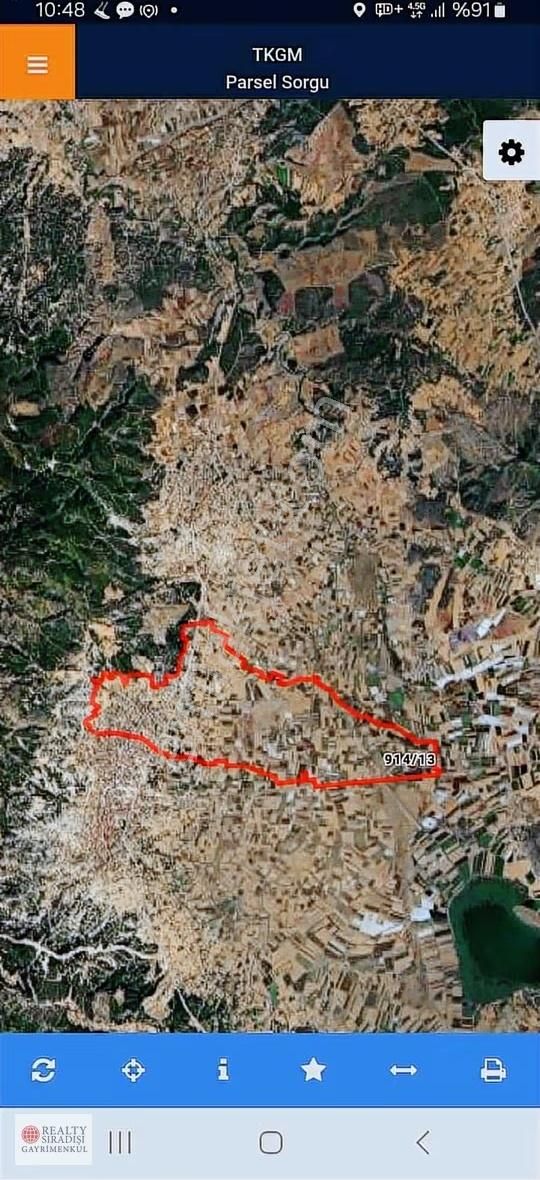 17250 M2 Gölhısarda Seralı Arsa - Görsel 5