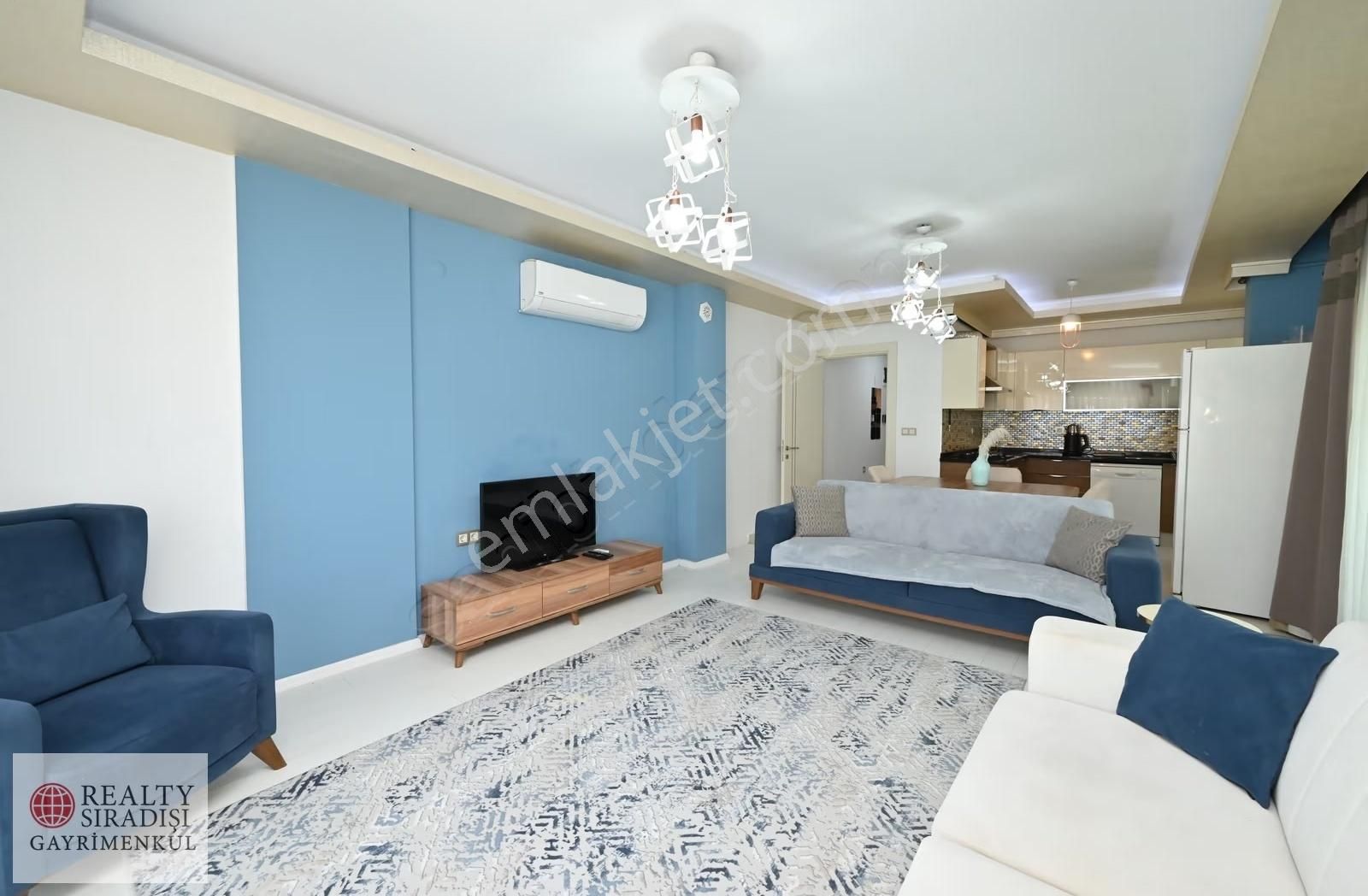 Lara Sahil Bandına 2. Parsel Geniş Eşyalı Arakat 1+1 Daire - Görsel 6