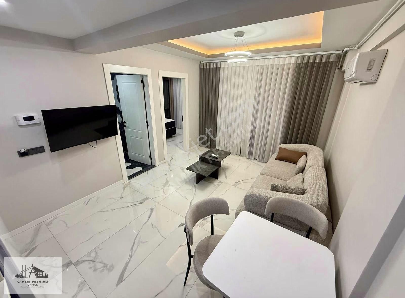 Asmalıevler'de Klimalı Bulaşık Makineli Balkonlu 1+1 Lüks Apart - Görsel 12