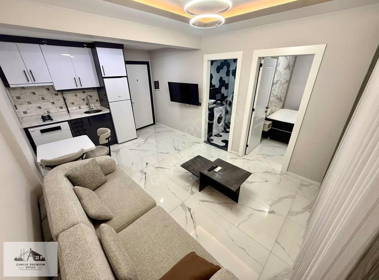 Asmalıevler'de Klimalı Bulaşık Makineli Balkonlu 1+1 Lüks Apart - Görsel 7