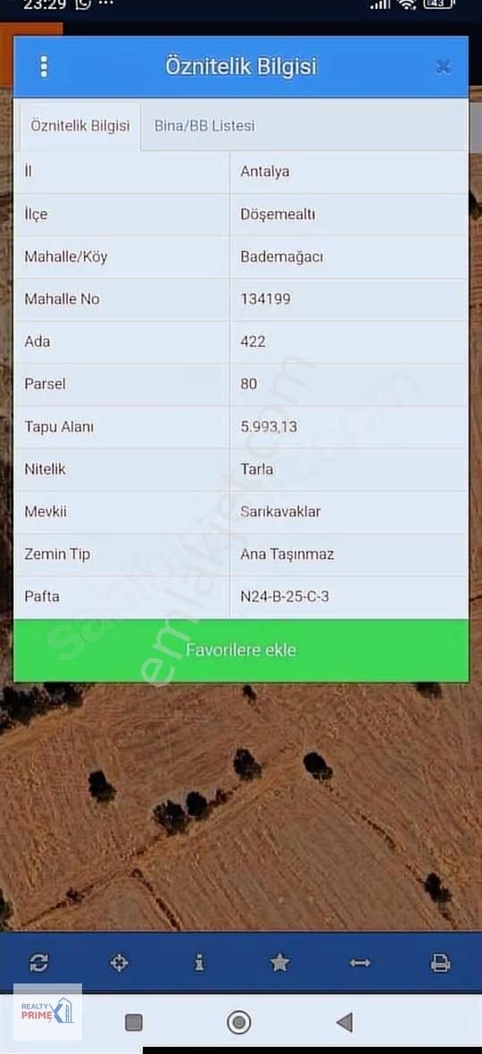 Antalya Döşemealtı Bademağacı Mahallesinde 5993 M2 Satılık - Görsel 4