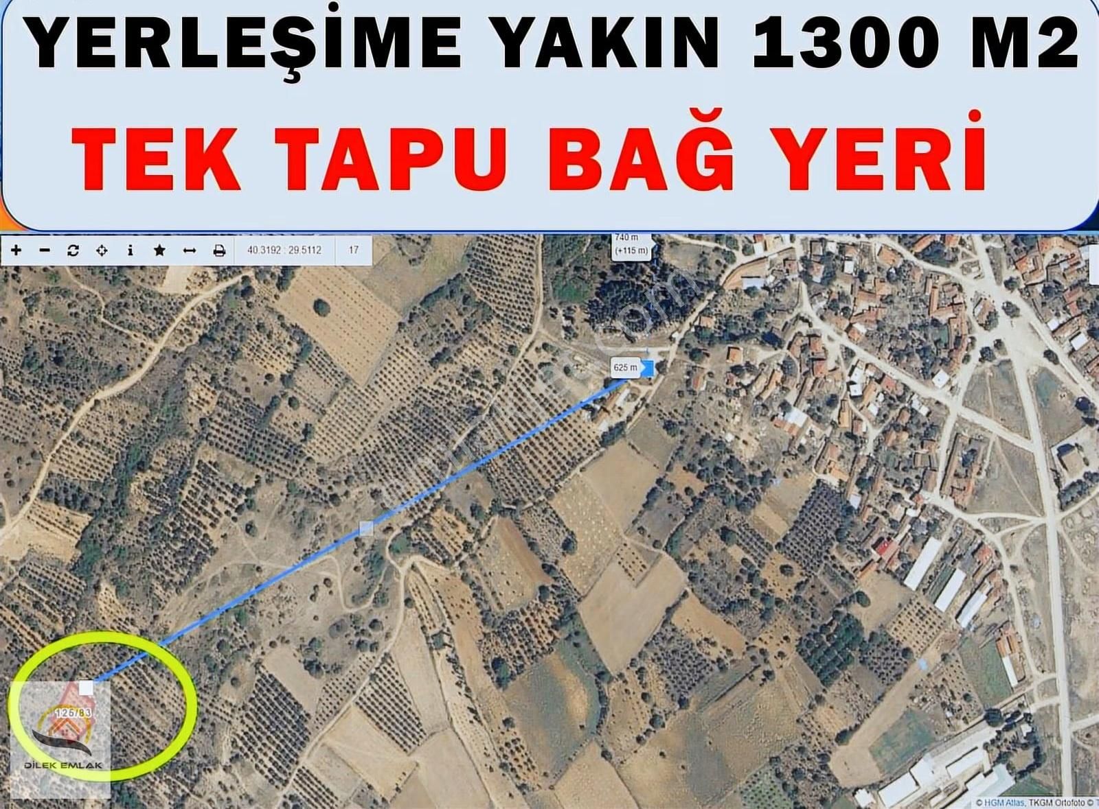 Bursa Yenişehir'de Yerleşime Yakın Tek Tapu 1300m2 Zeytinlik Bağ - Görsel 22
