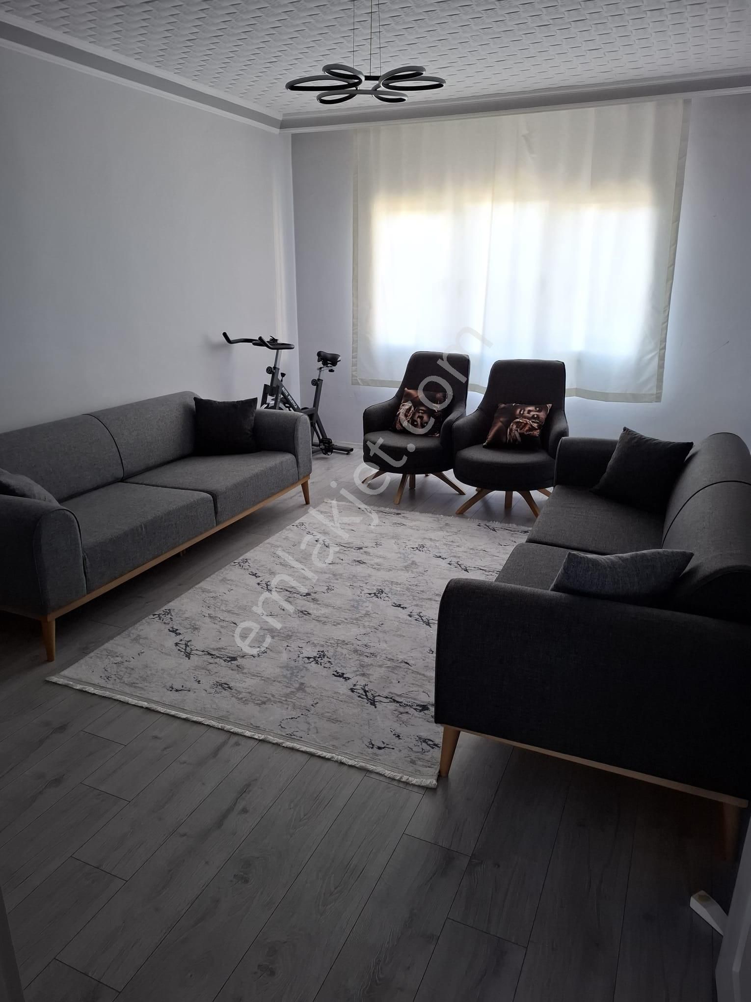 Adana Yüreğirde Polis Okulunun Orda Eşyalı Eşyaları Yeni Eşyalı Kiralık 2+1 Fırsat Daire - Görsel 4