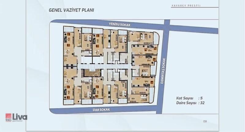 ▓kayabey'de Çarşı Merkeze 2 Dk.kapalı Otoparklı Sıfır 2+1▓ - Görsel 3