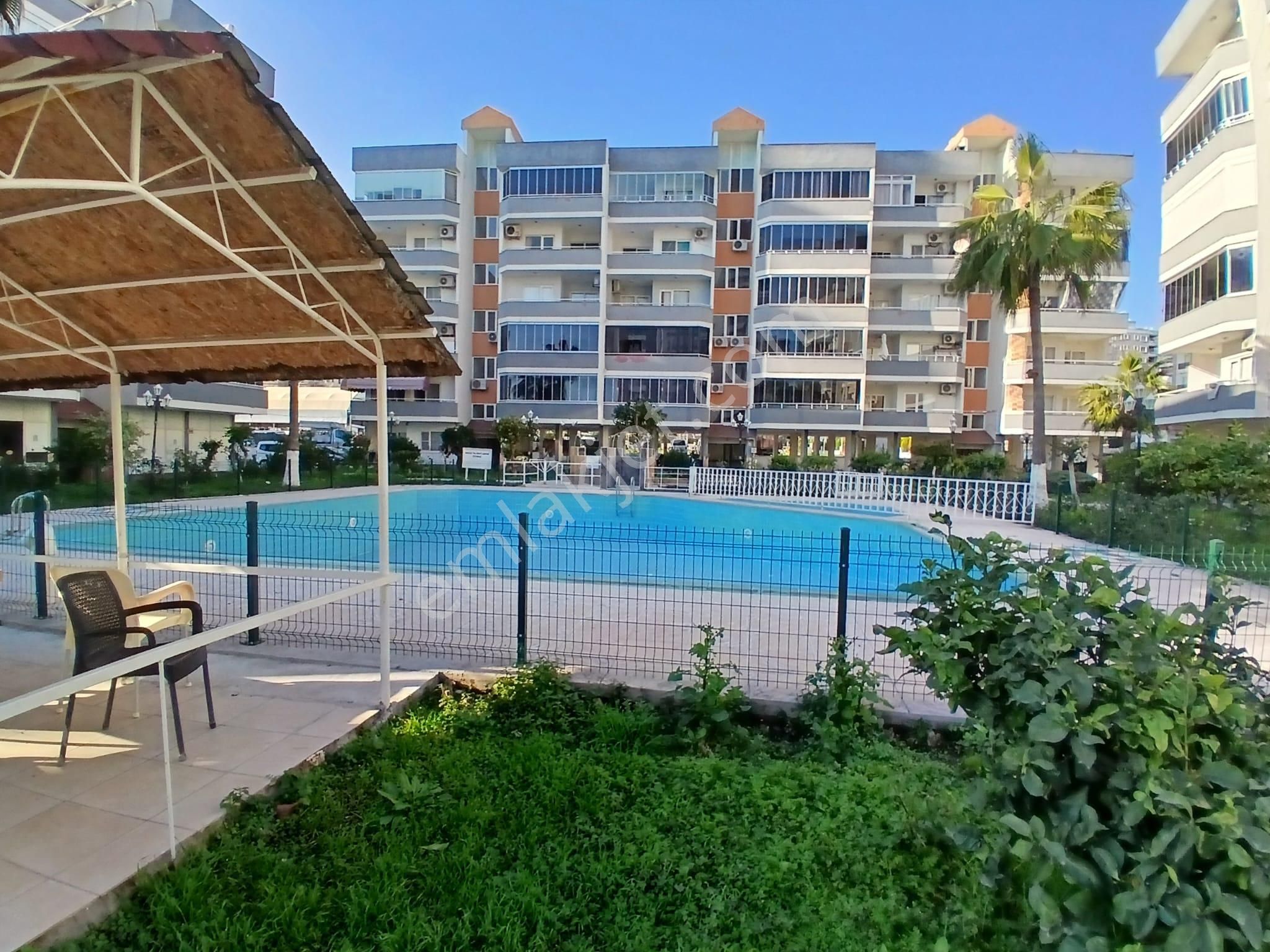 Tece Deniz Mah.de Asansörlü , Havuzlu, Site İçi, Deniz Manz.lı 2+1 Satılık Daire