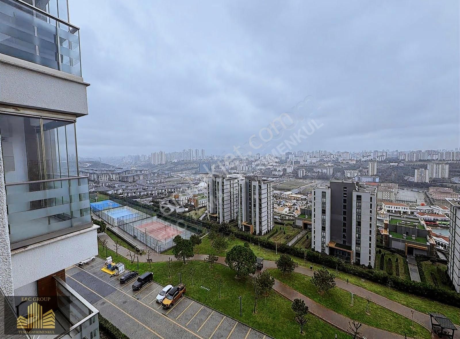 E&c,tema 1da 3+1 | 160 M² Kiralık Boş Daire Tema World Manzaralı - Görsel 15