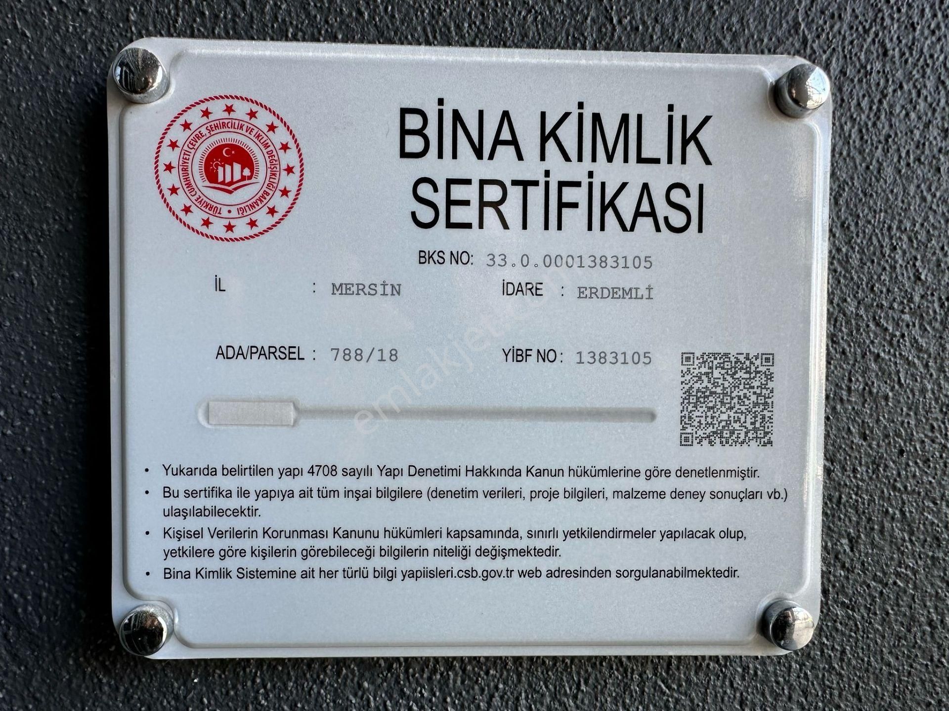 Erdemli Merkezde Satılık 3+1 Sıfır Daire Bağımsız Mutfak - Görsel 35