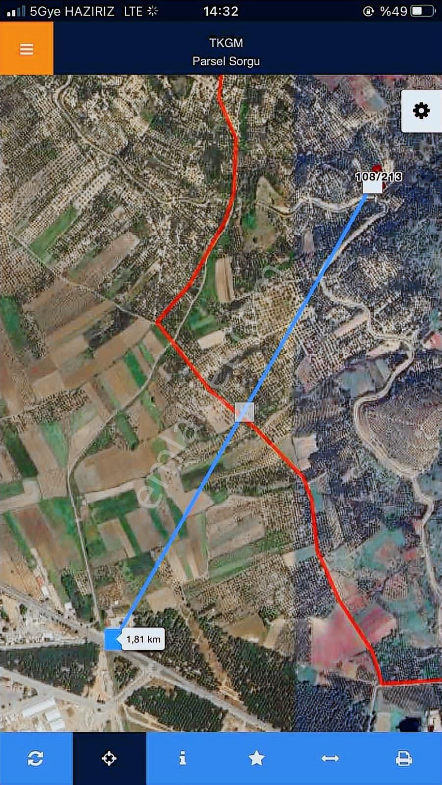 Dağlı Gayrimenkul'den Muhteşem Konumda 1.5dönüm Fırsatzeytinlik - Görsel 2