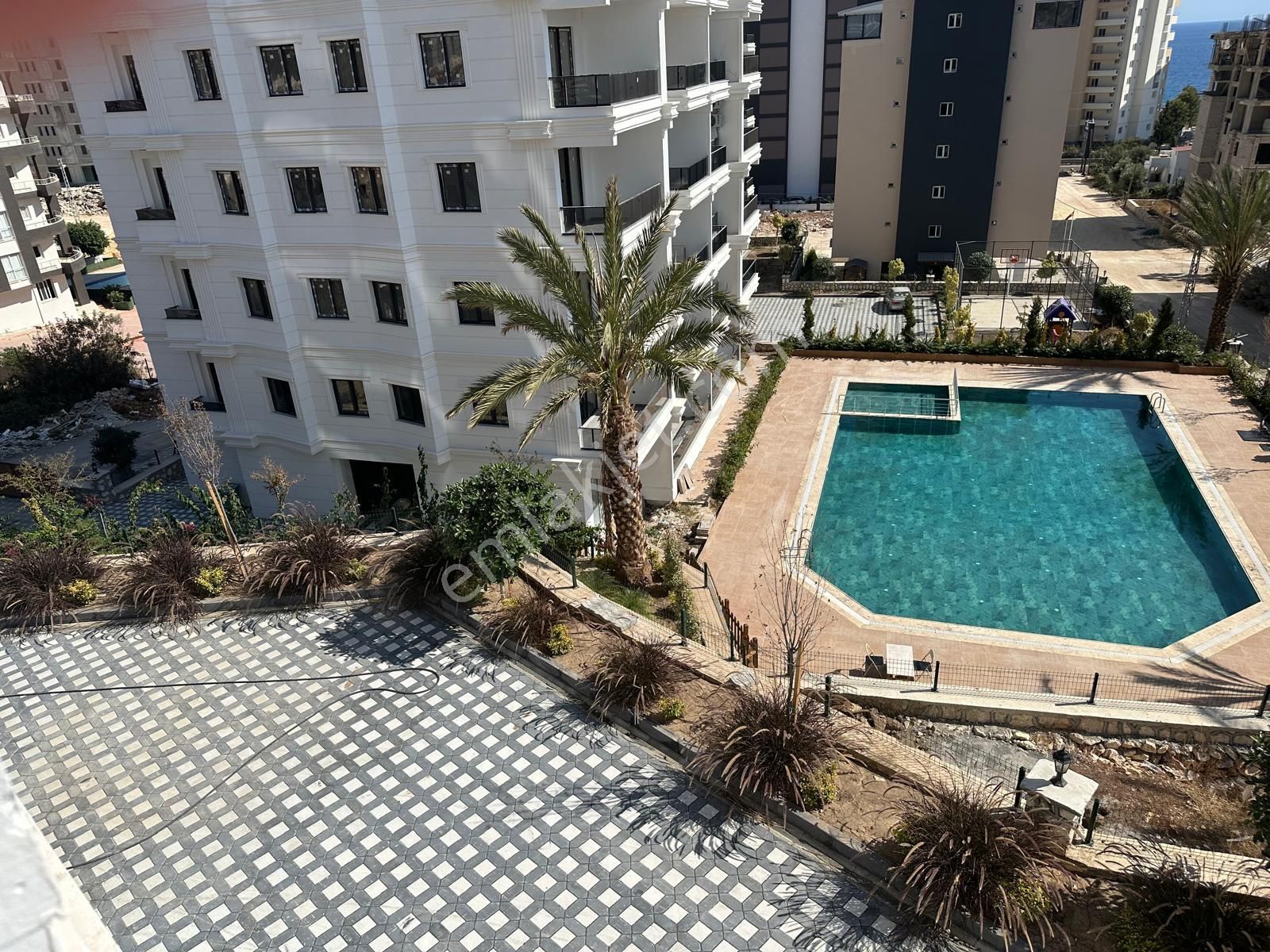 Erdemli Ayaş'ta Sıfır, Deniz Manzaralı 1+1 Site İçi Daire - Görsel 17