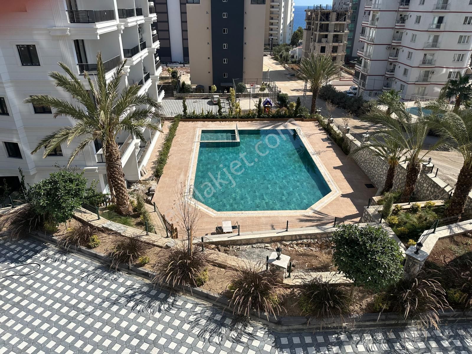 Erdemli Ayaş'ta Sıfır, Deniz Manzaralı 1+1 Site İçi Daire - Görsel 18