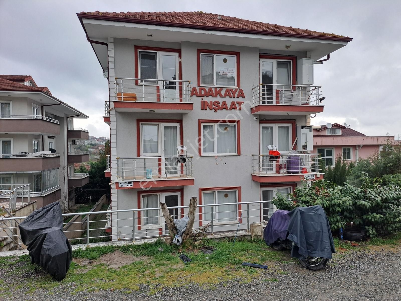 Serdivan K.paşada Tapu Yolu Üzerinde Kiralık Arakat Eşyalı Daire - Görsel 13