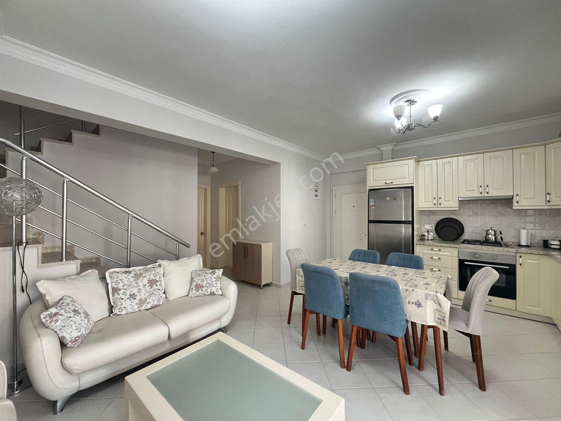 Goldhouse Dan Satılık Daire Site İçinde Havuzlu Denize Yürüme Mesafesinde Dubleks 4+1 - Görsel 3