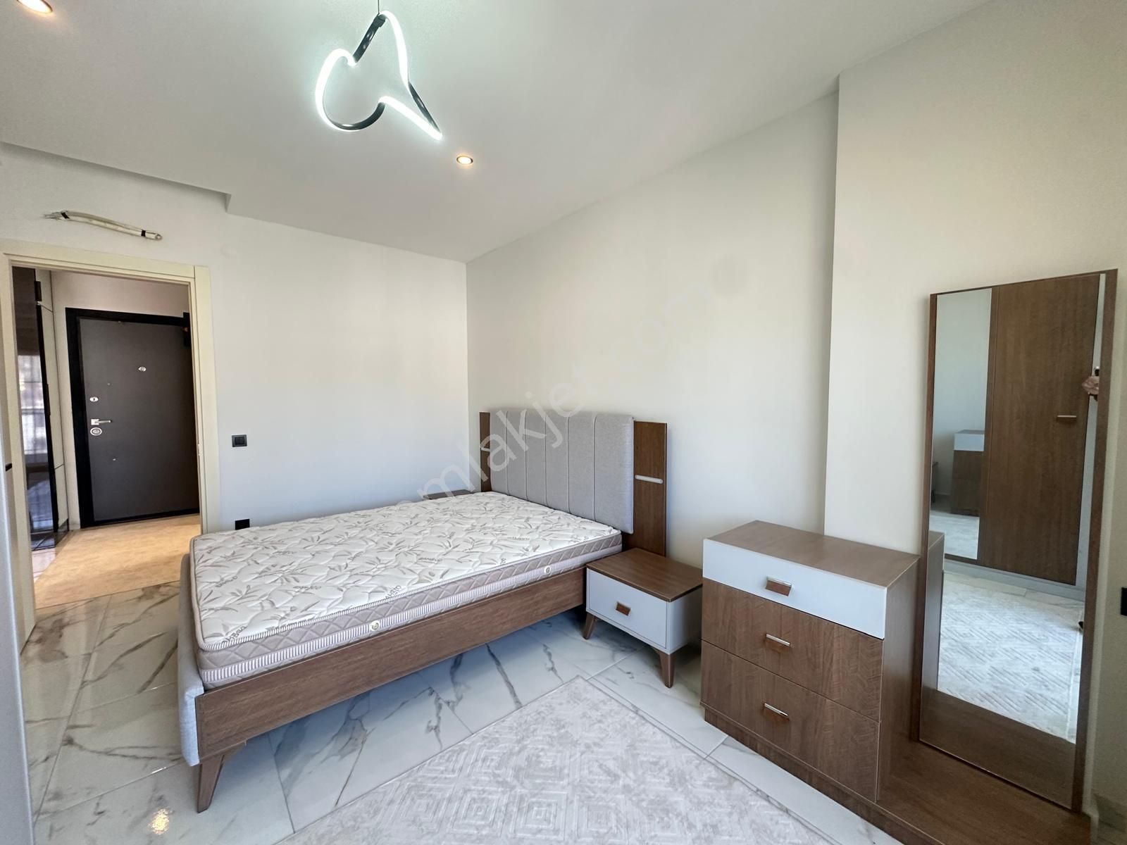 Alanya Oba'da Satılık Lüks Site İçi 1+1 Eşyalı Daire - Görsel 12