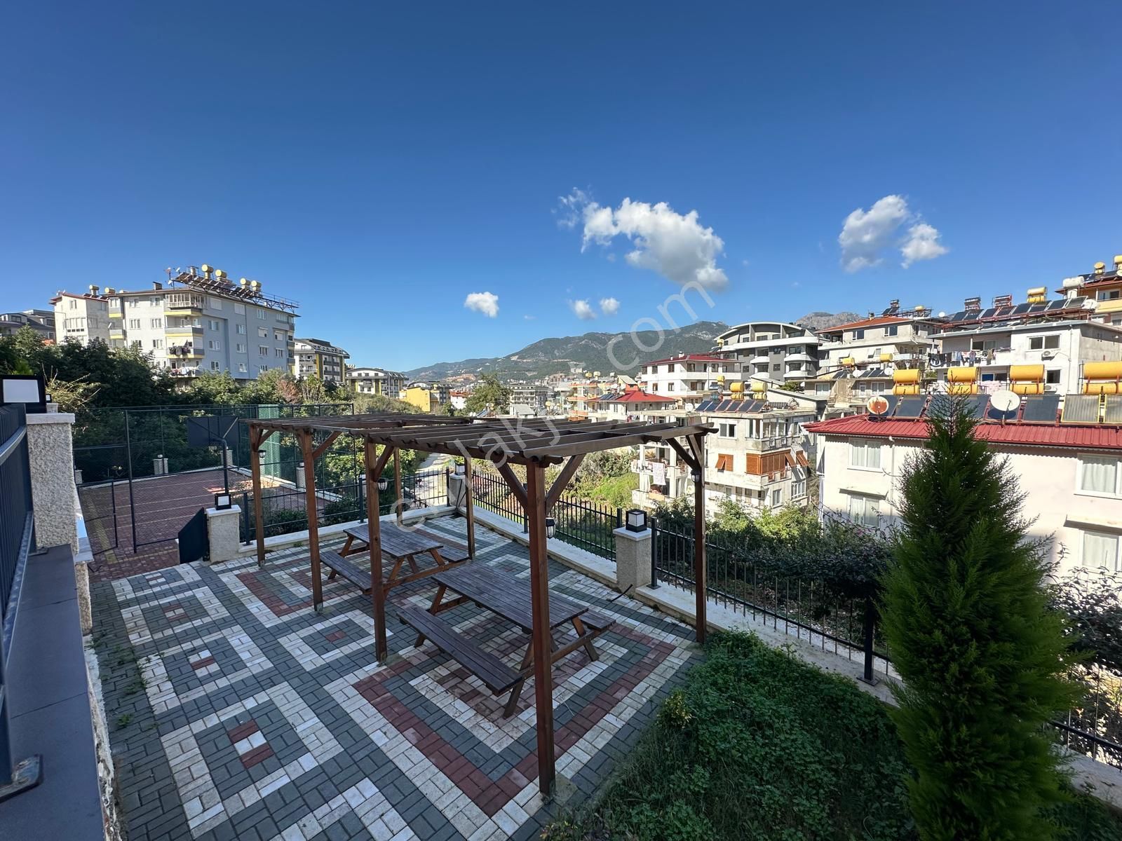 Alanya Oba'da Satılık Lüks Site İçi 1+1 Eşyalı Daire - Görsel 25
