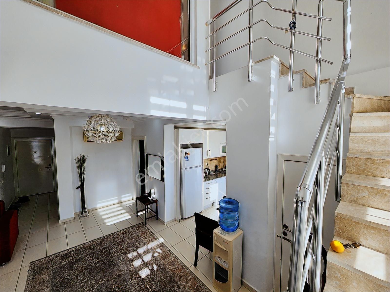 Belek Merkezde Havuzlu Güvenlikli Sitede 3+1 Lux Dubleks Daire - Görsel 13