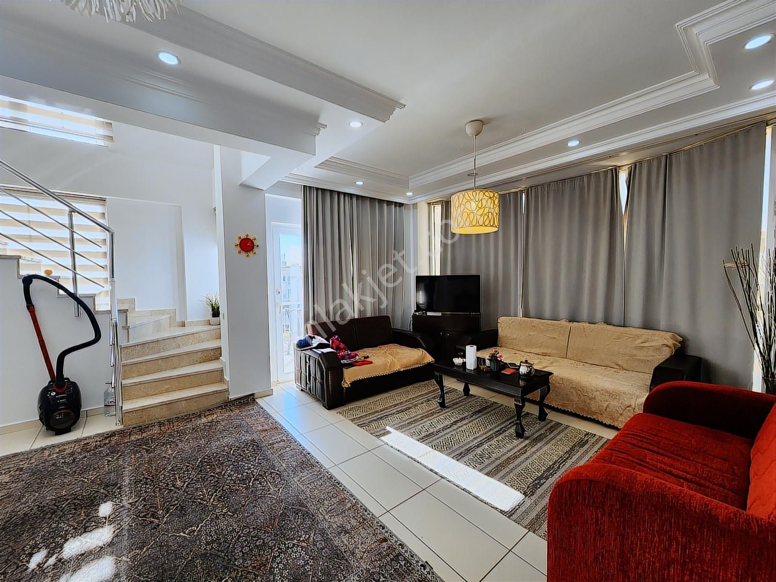 Belek Merkezde Havuzlu Güvenlikli Sitede 3+1 Lux Dubleks Daire - Görsel 12