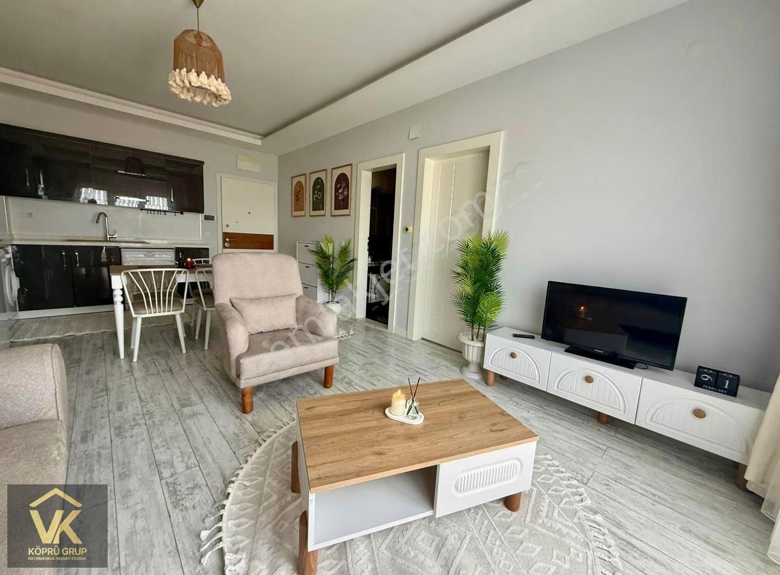 Vk Köprü Grup'tan Satılık Eşyalı-deniz Manzaralı-kiracılı 1+1 - Görsel 18