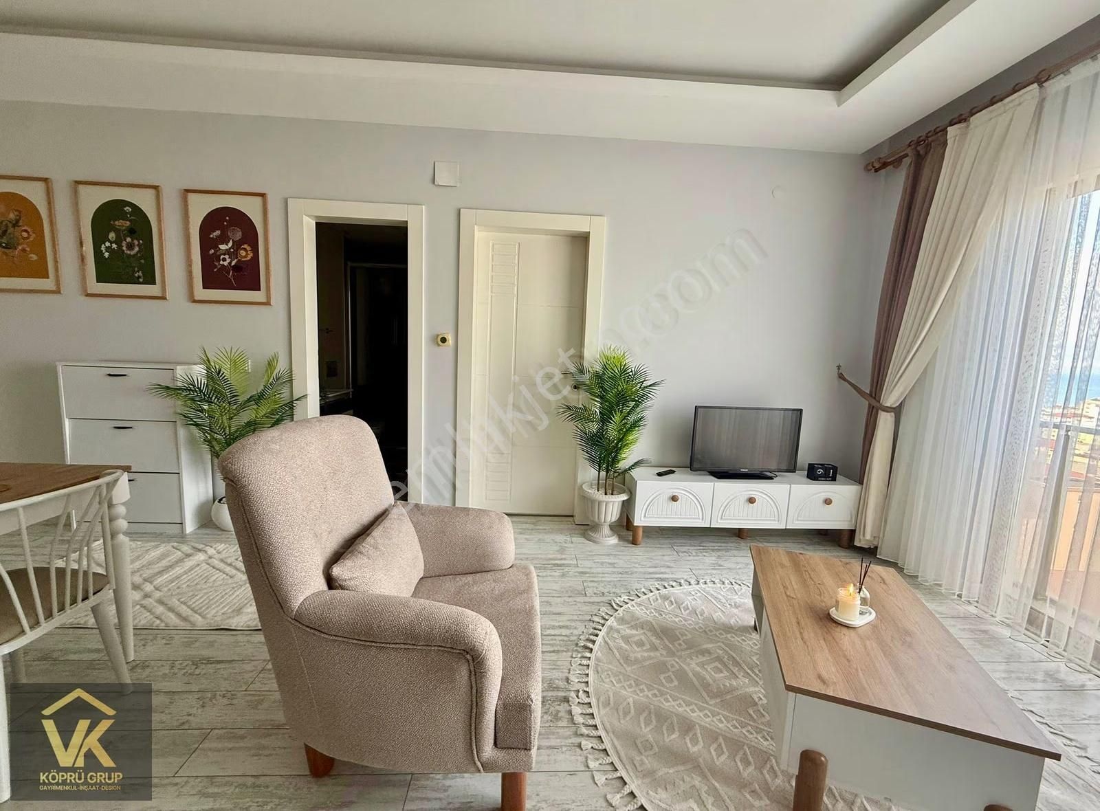 Vk Köprü Grup'tan Satılık Eşyalı-deniz Manzaralı-kiracılı 1+1 - Görsel 13