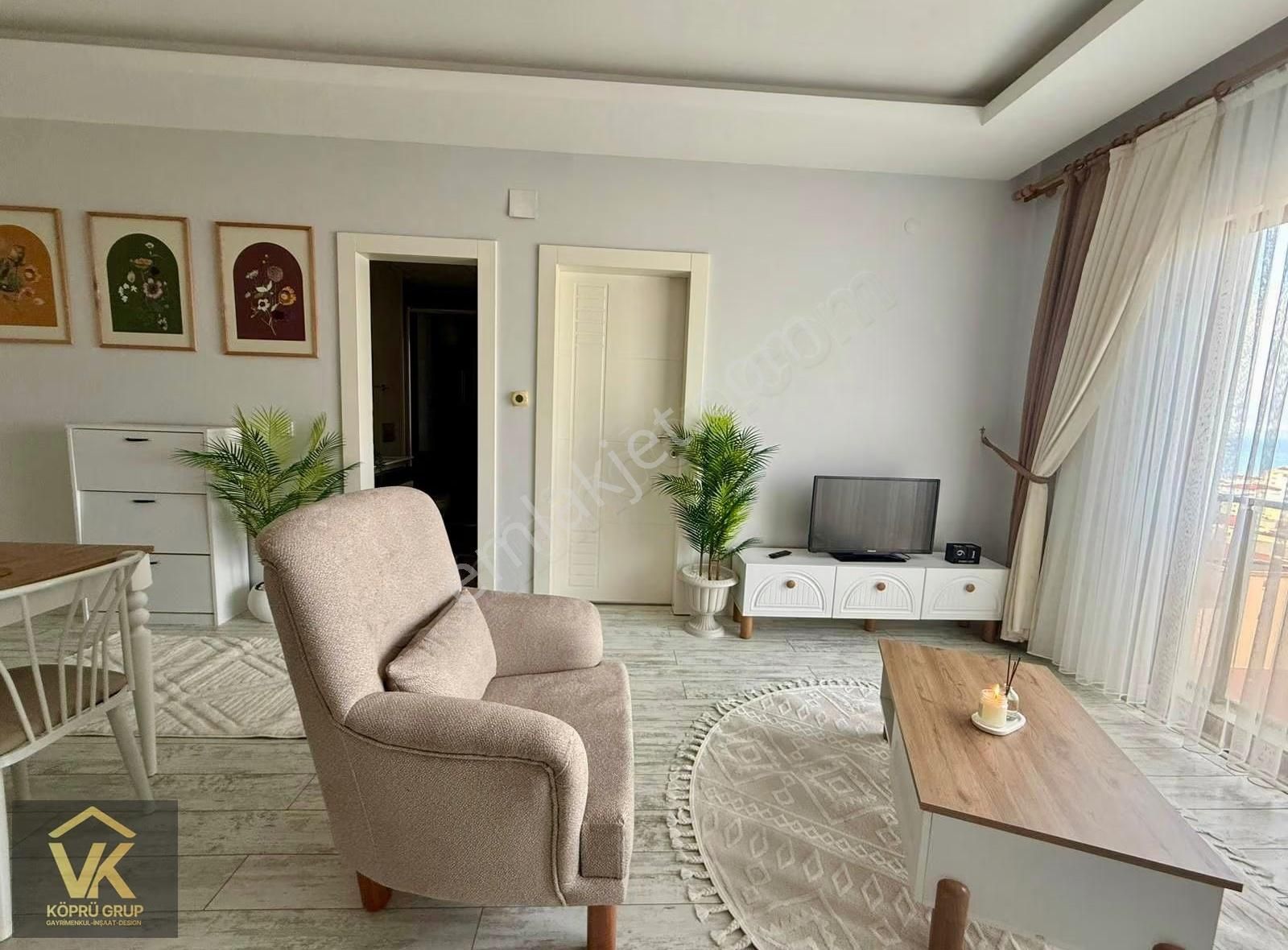 Vk Köprü Grup'tan Satılık Eşyalı-deniz Manzaralı-kiracılı 1+1 - Görsel 25