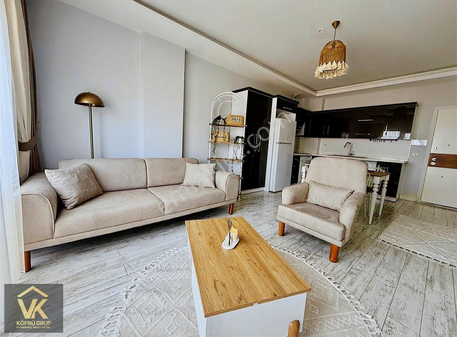 Vk Köprü Grup'tan Satılık Eşyalı-deniz Manzaralı-kiracılı 1+1 - Görsel 17