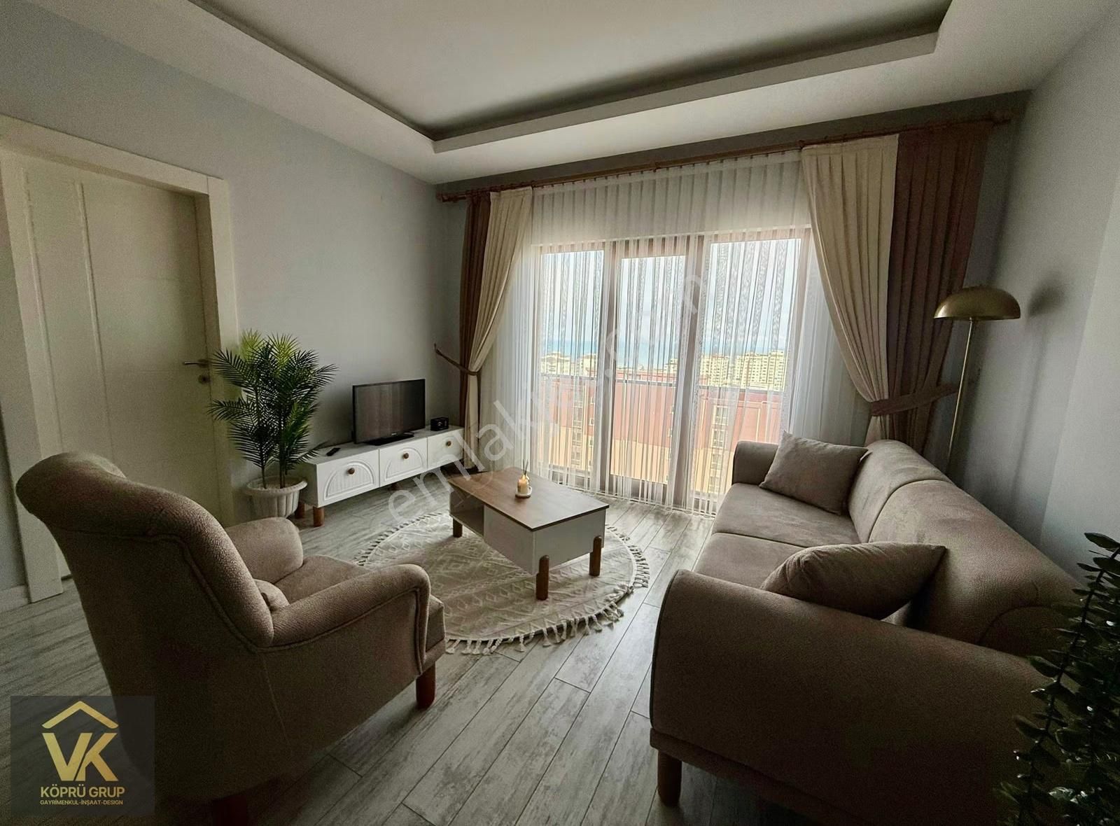 Vk Köprü Grup'tan Satılık Eşyalı-deniz Manzaralı-kiracılı 1+1 - Görsel 14