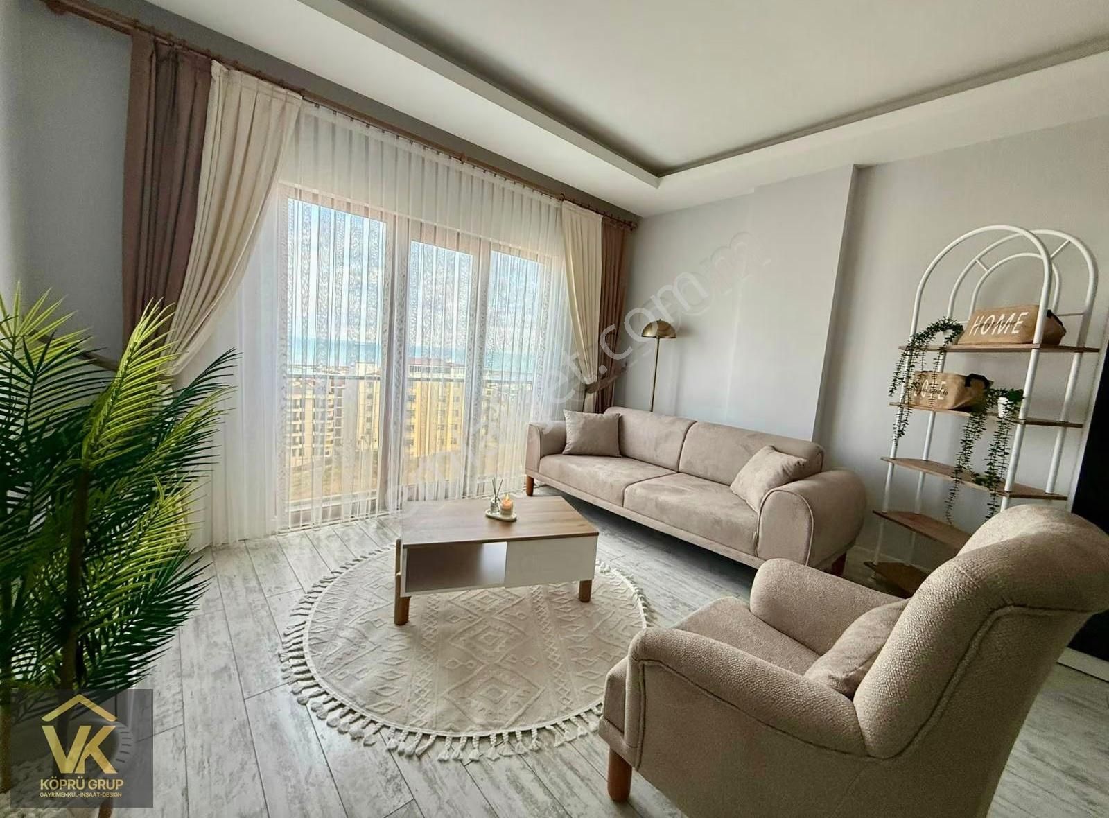 Vk Köprü Grup'tan Satılık Eşyalı-deniz Manzaralı-kiracılı 1+1 - Görsel 6