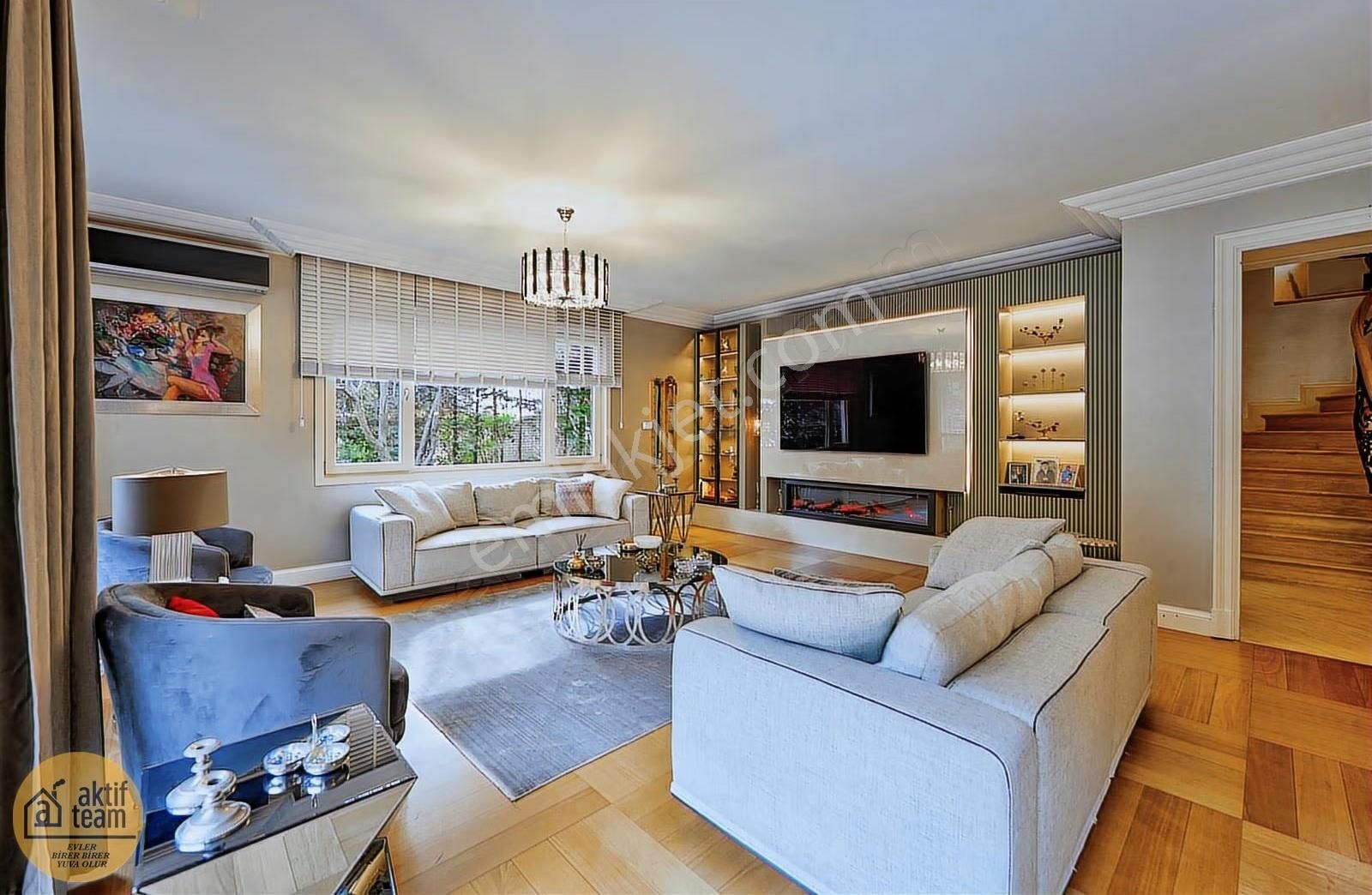 Hidiv Evlerinde Satılık Doğa İle İç İçe, Geniş Ve Lüks 7+2 Villa - Görsel 3