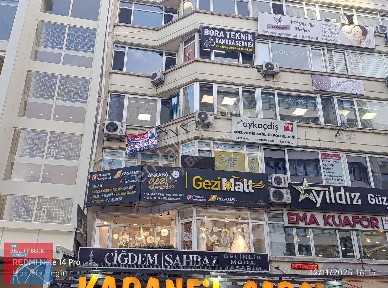 Kızılay Selanik Caddesi 1+1 Bağımsız Mutfak Ara Kat Ofis - Görsel 13