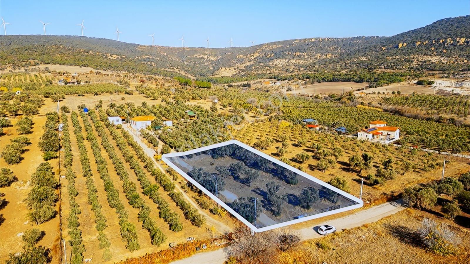 Foça Kocamehmetler'de Yol Üzeri Satılık 2 Dönüm Tarla