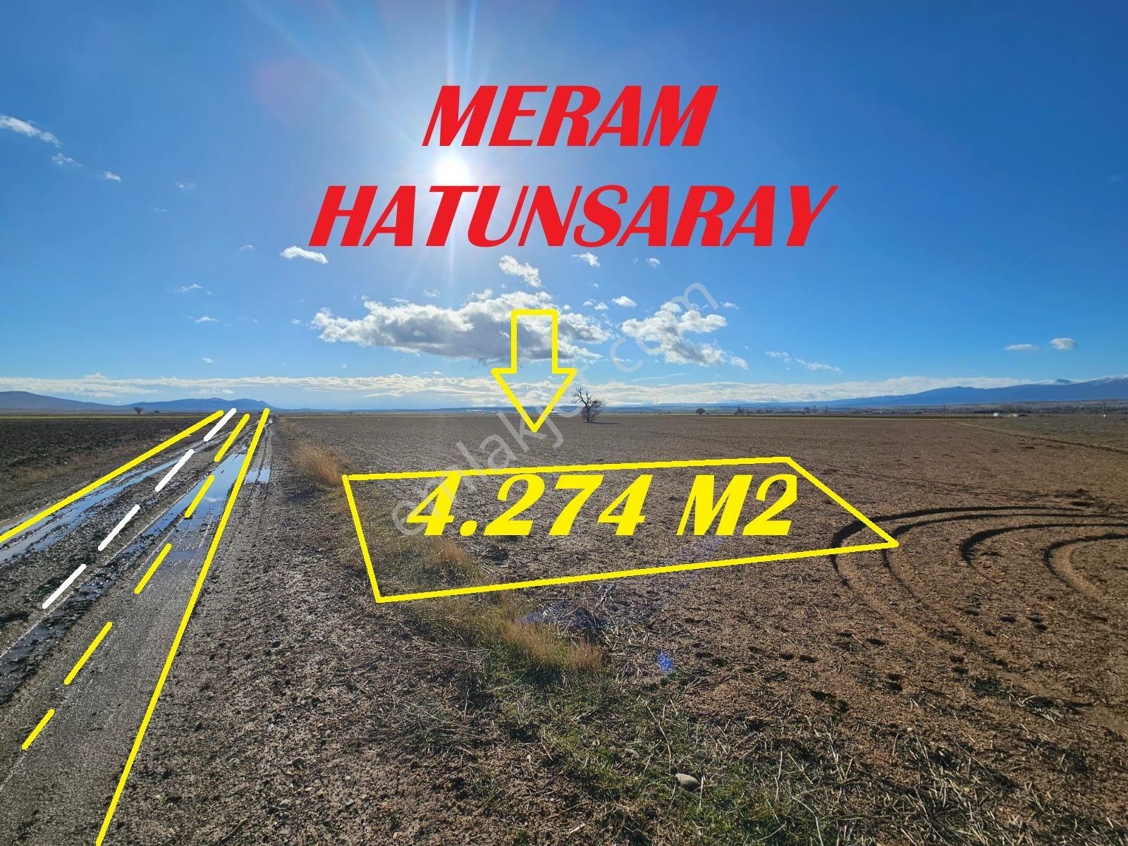 🛑hatunsaray'da 4.274 M² Anayola Yakın Müstakil Bahçe - Görsel 20