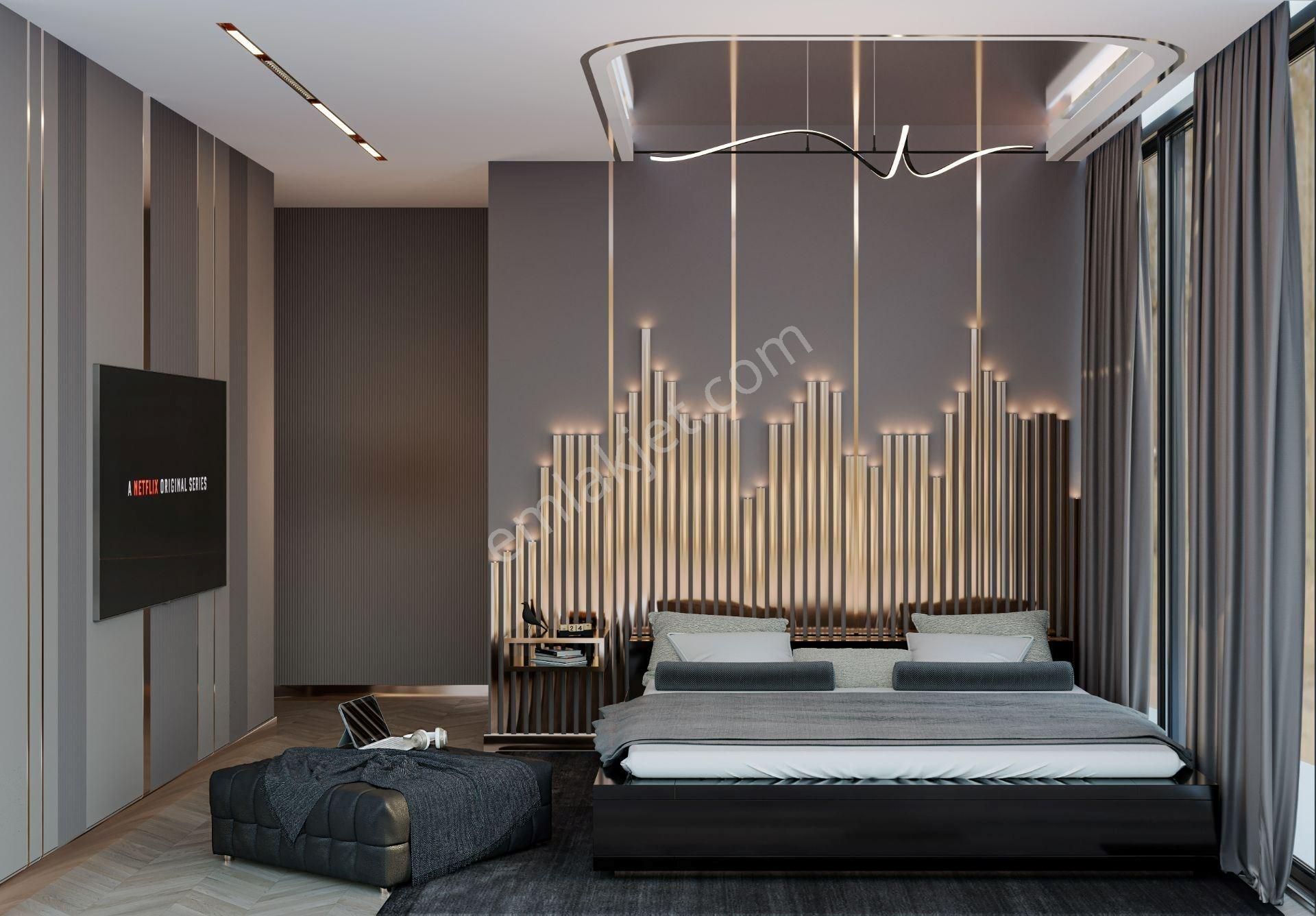 Alanya Kestel’de Satılık Ultra Lüks 7+1 Villa – Tam Deniz Manzaralı, Özel Tasarım! - Görsel 7