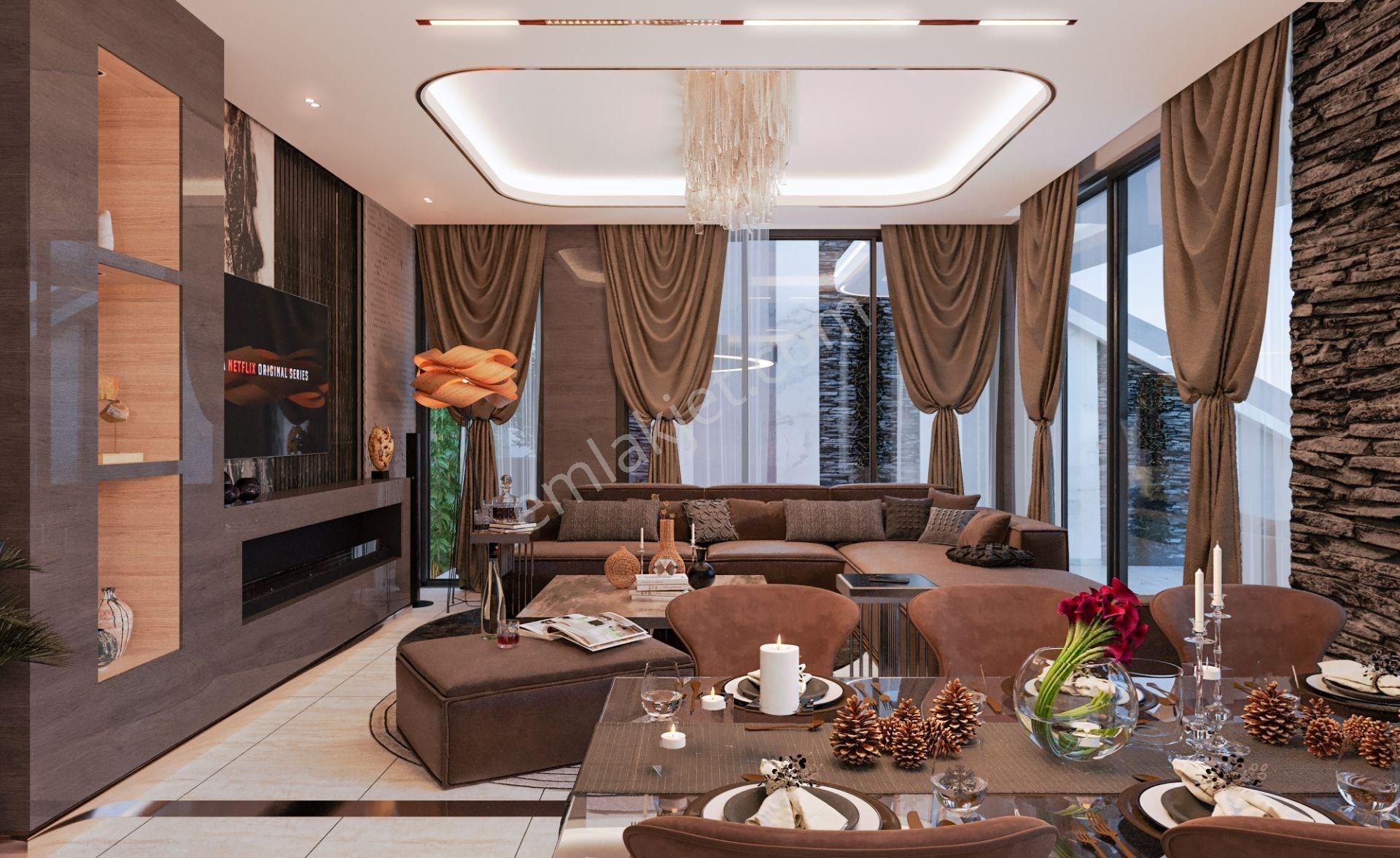 Alanya Kestel’de Satılık Ultra Lüks 7+1 Villa – Tam Deniz Manzaralı, Özel Tasarım! - Görsel 6