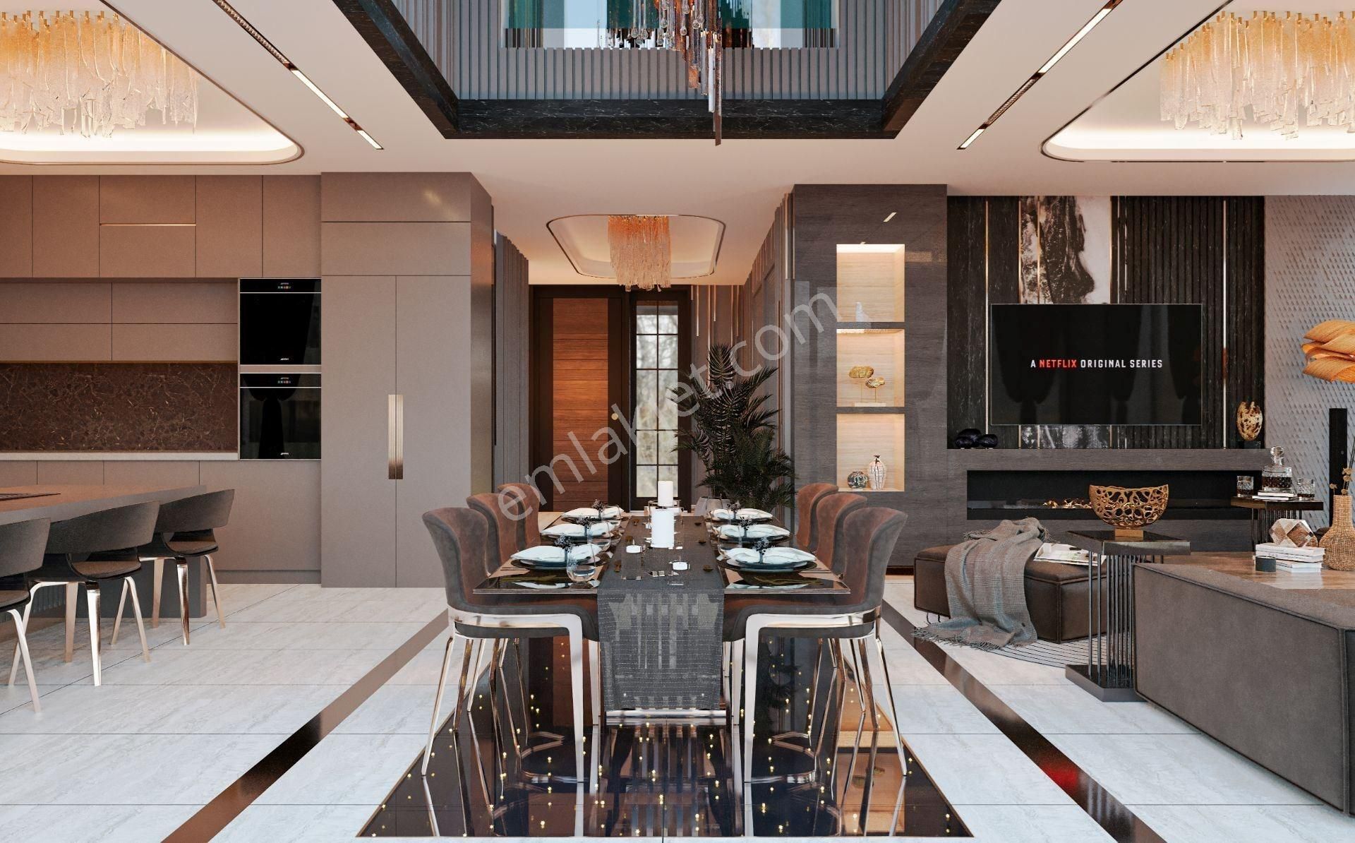 Alanya Kestel’de Satılık Ultra Lüks 7+1 Villa – Tam Deniz Manzaralı, Özel Tasarım! - Görsel 2