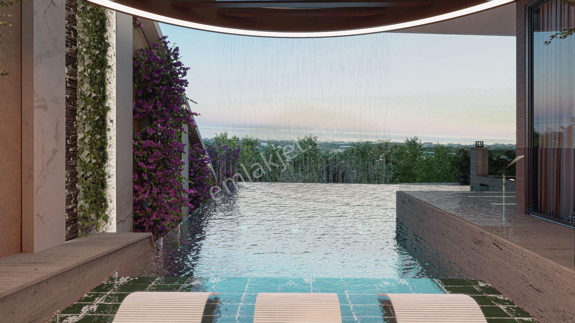 Alanya Kestel’de Satılık Ultra Lüks 7+1 Villa – Tam Deniz Manzaralı, Özel Tasarım! - Görsel 20