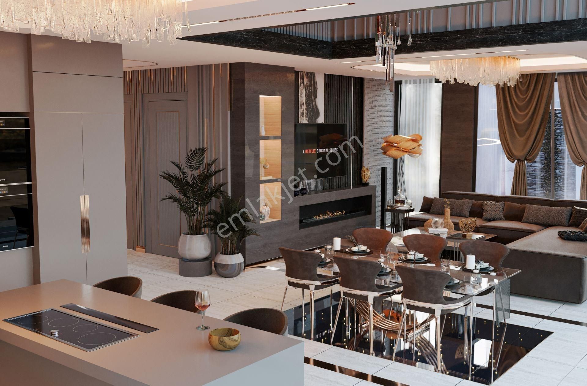 Alanya Kestel’de Satılık Ultra Lüks 7+1 Villa – Tam Deniz Manzaralı, Özel Tasarım! - Görsel 3