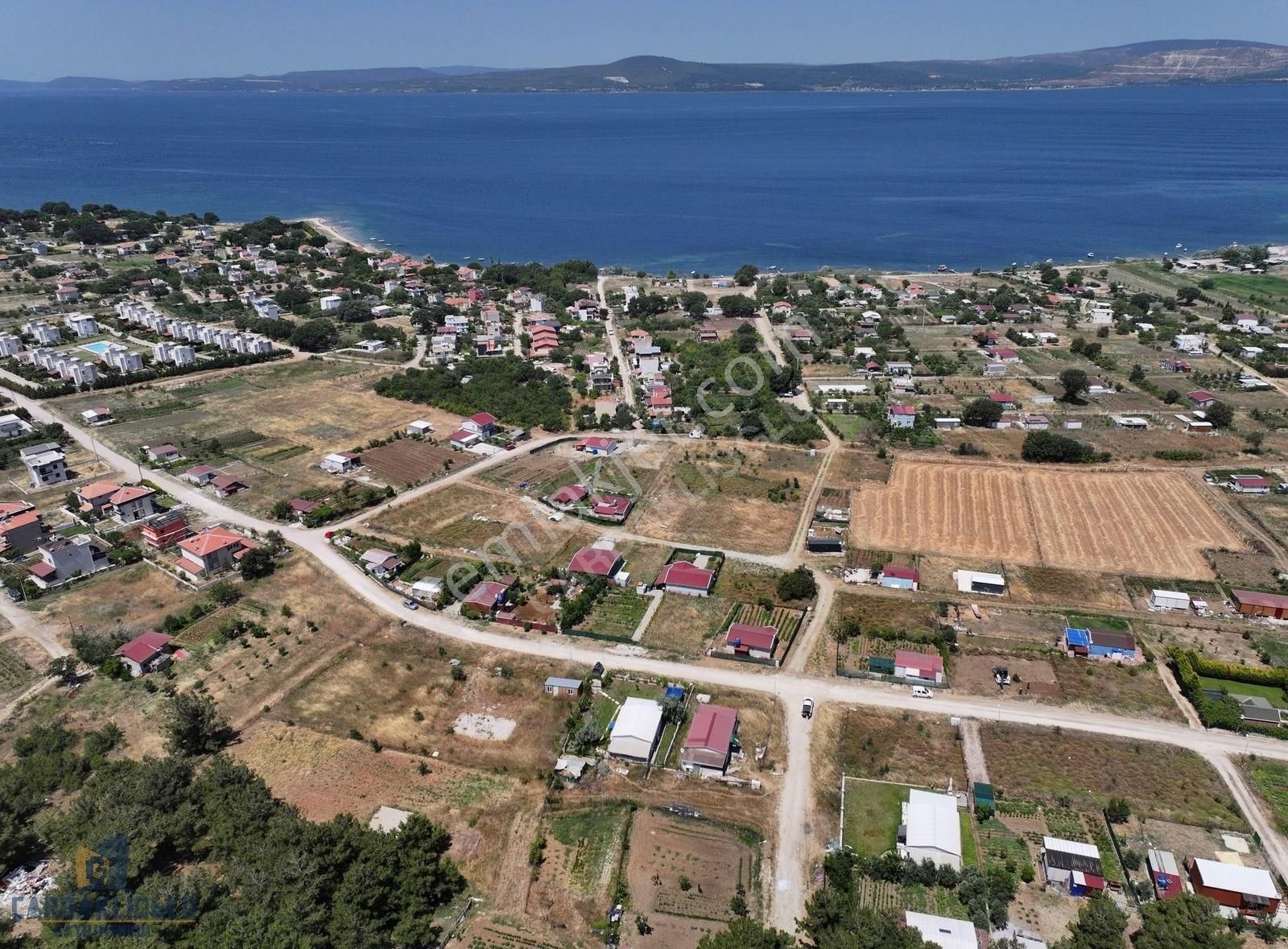 Çanakkale Merkez Yapıldak Saltık Mahallesi Boğaz Manzaralı Arsa - Görsel 9
