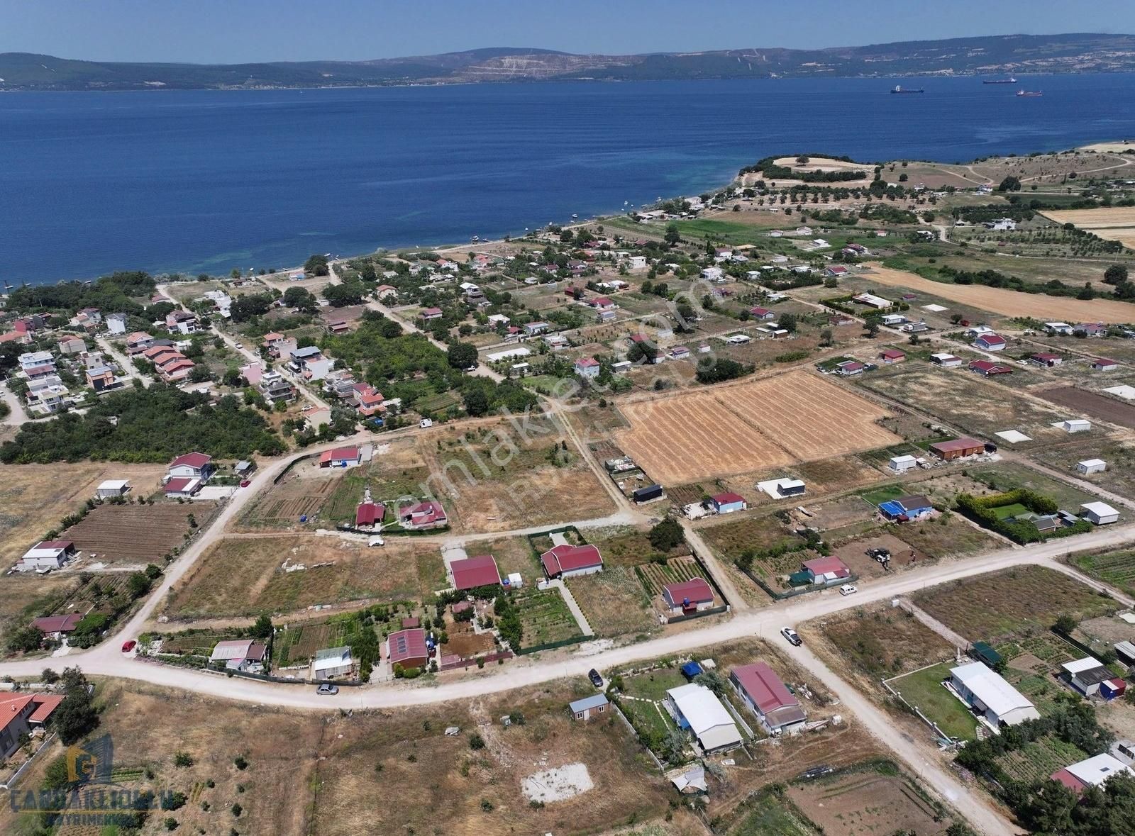 Çanakkale Merkez Yapıldak Saltık Mahallesi Boğaz Manzaralı Arsa