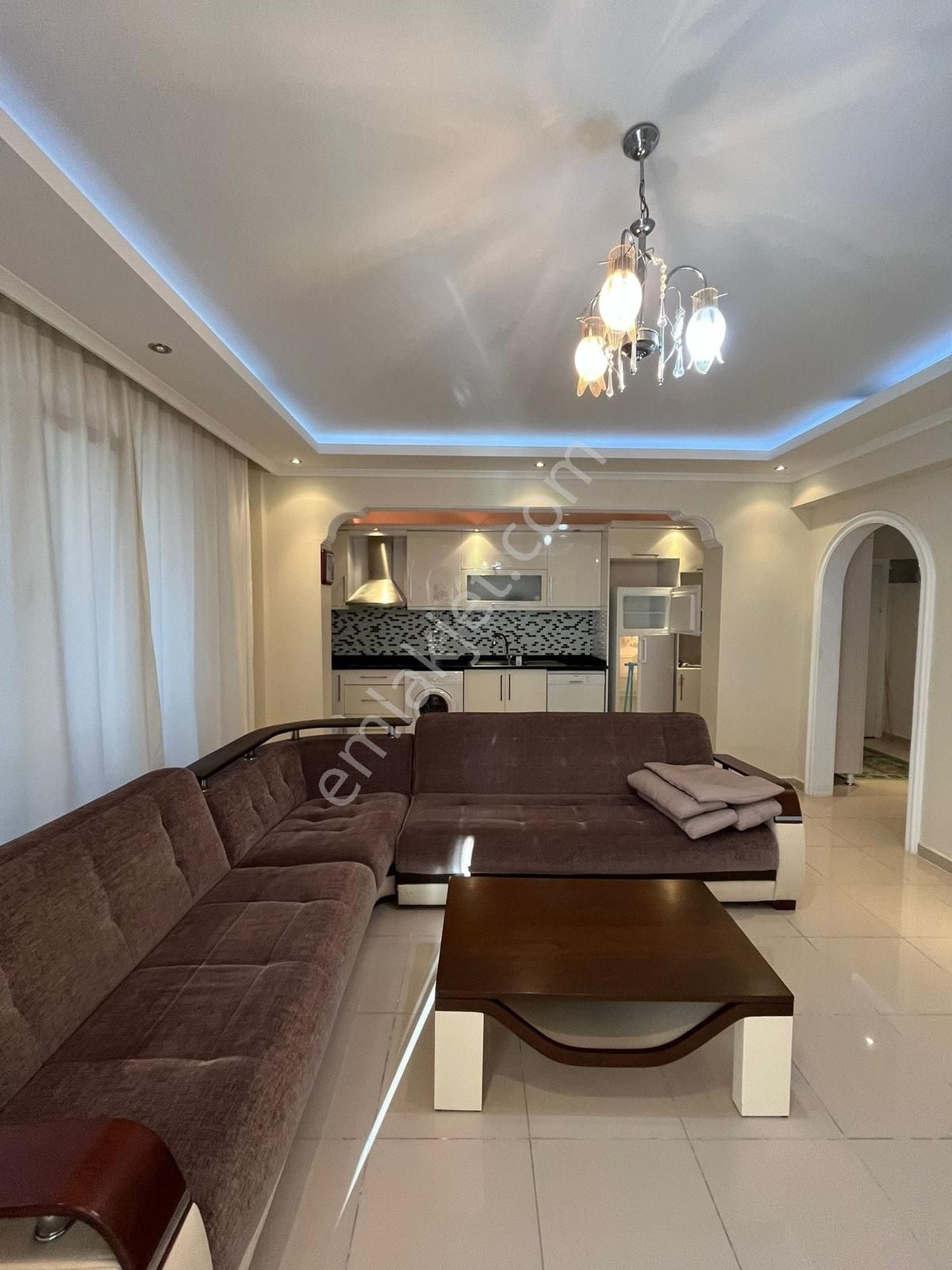 Alanya/oba 2+1 Havuzlu Denize 300 Metre Satılık Daire - Görsel 2