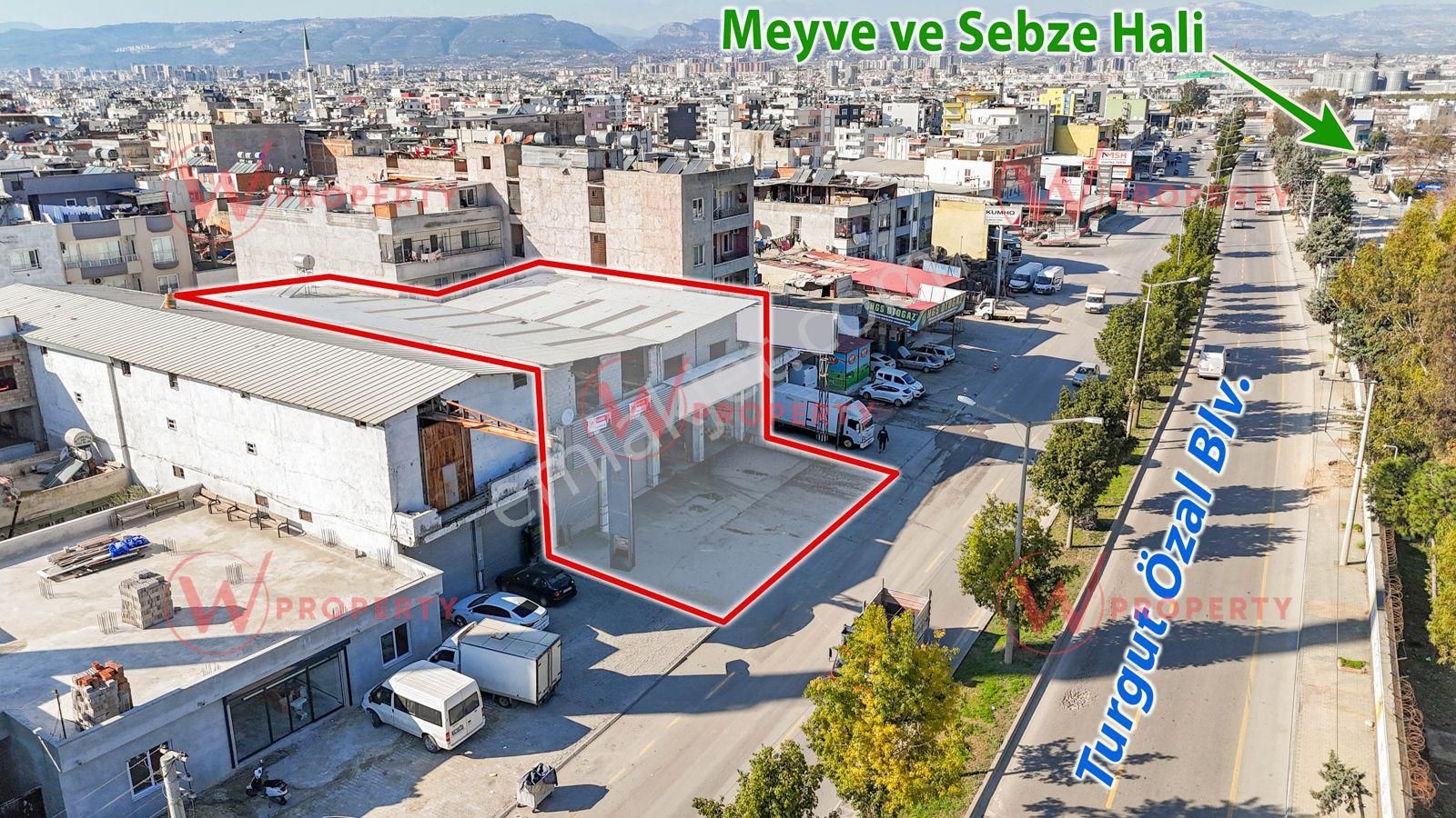 W Property'den Mersin Hali Civarı 2 Adet Katlı Satılık Dükkanlar