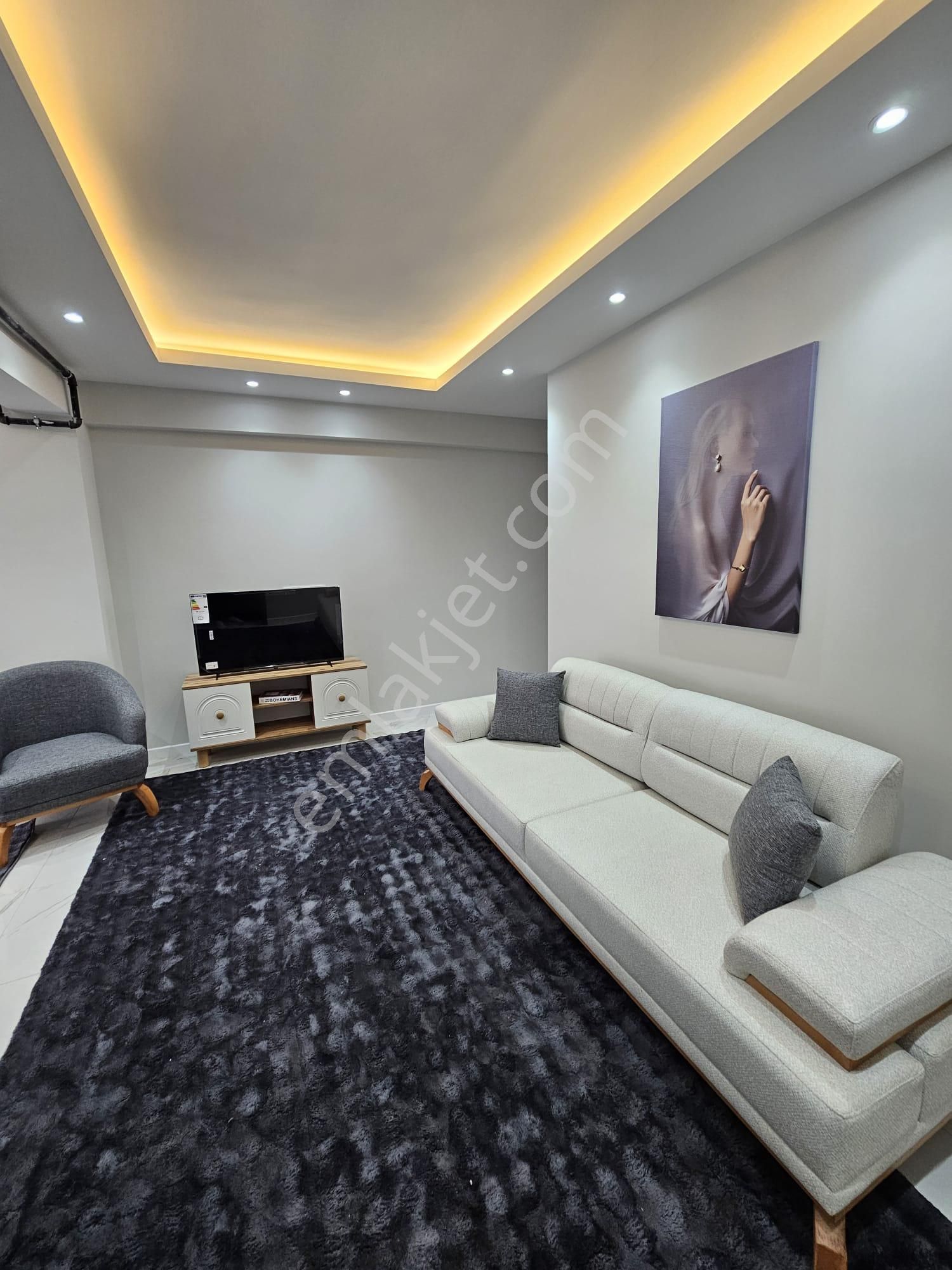 Full Eşyalı Sıfır Bina Sıfır Eşyalı Balkonlu Yatırımlık 1+1 Satılık Apart - Görsel 6