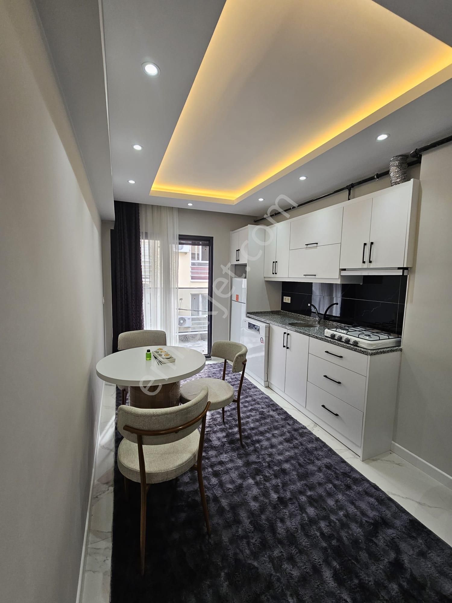 Full Eşyalı Sıfır Bina Sıfır Eşyalı Balkonlu Yatırımlık 1+1 Satılık Apart