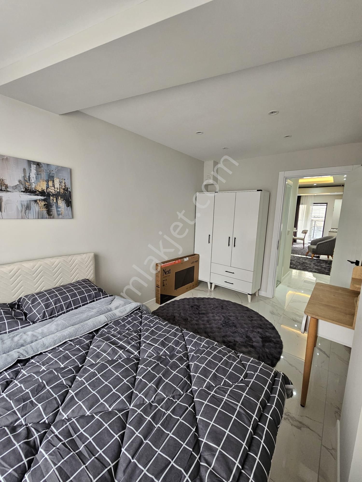 Full Eşyalı Sıfır Bina Sıfır Eşyalı Balkonlu Yatırımlık 1+1 Satılık Apart - Görsel 3